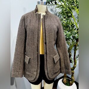 Double layer lined blazer